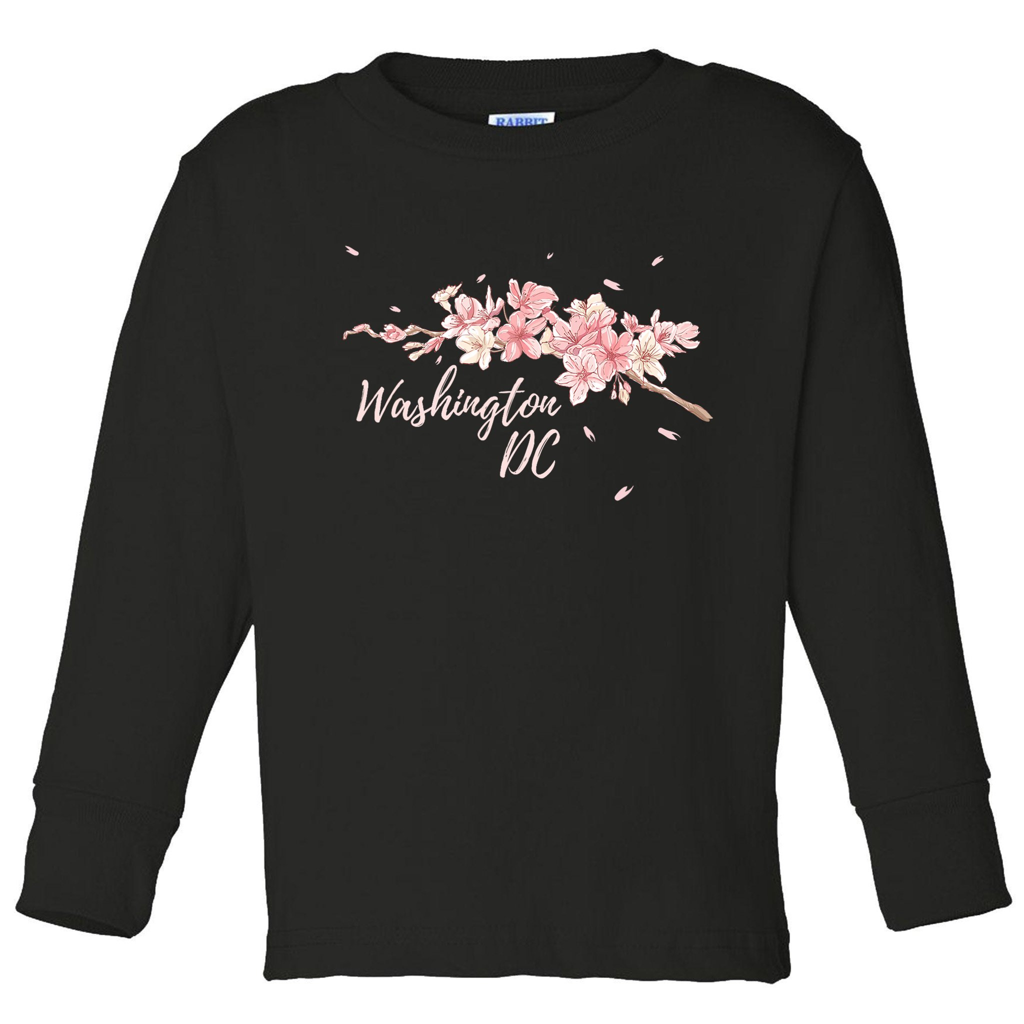 D.c. Cherry Blossom Tree Washington Cherry Festival Toddler Long Sleeve Shirt