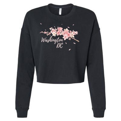 D.c. Cherry Blossom Tree Washington Cherry Festival Cropped Pullover Crew