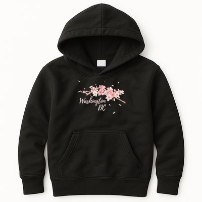 D.c. Cherry Blossom Tree Washington Cherry Festival Kids Hoodie