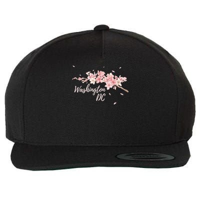 D.c. Cherry Blossom Tree Washington Cherry Festival Wool Snapback Cap