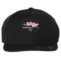 D.c. Cherry Blossom Tree Washington Cherry Festival Wool Snapback Cap