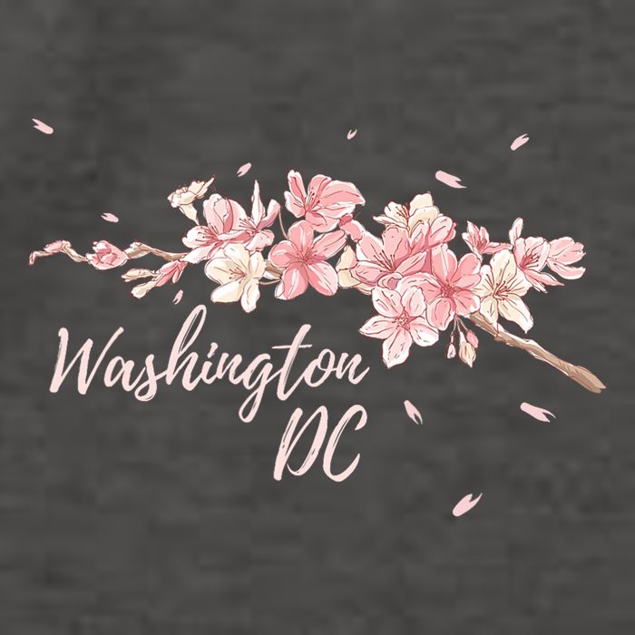 D.c. Cherry Blossom Tree Washington Cherry Festival Vector Backpack