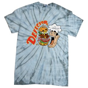 Defector Chefector Big Burger Tie-Dye T-Shirt