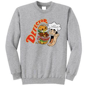 Defector Chefector Big Burger Tall Sweatshirt