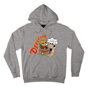 Defector Chefector Big Burger Tall Hoodie