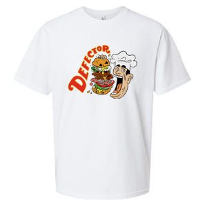 Defector Chefector Big Burger Sueded Cloud Jersey T-Shirt