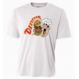 Defector Chefector Big Burger Cooling Performance Crew T-Shirt