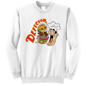 Defector Chefector Big Burger Sweatshirt