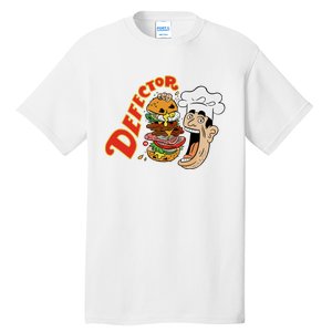 Defector Chefector Big Burger Tall T-Shirt