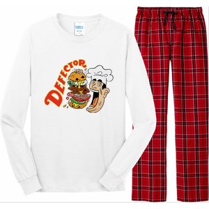 Defector Chefector Big Burger Long Sleeve Pajama Set