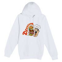 Defector Chefector Big Burger Premium Pullover Hoodie