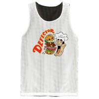 Defector Chefector Big Burger Mesh Reversible Basketball Jersey Tank