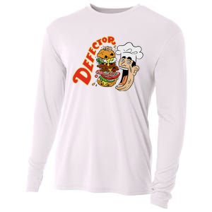 Defector Chefector Big Burger Cooling Performance Long Sleeve Crew