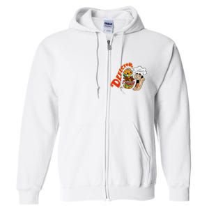 Defector Chefector Big Burger Full Zip Hoodie