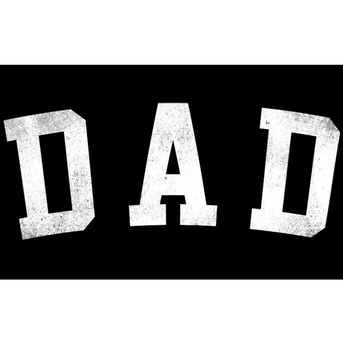 Dad Classic Bold Font FatherS Day Dad Bumper Sticker