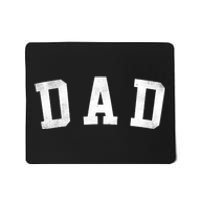 Dad Classic Bold Font FatherS Day Dad Mousepad