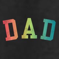 Dad Classic Bold Font FatherS Day New Dad Birthday Adult Drive Performance Visor
