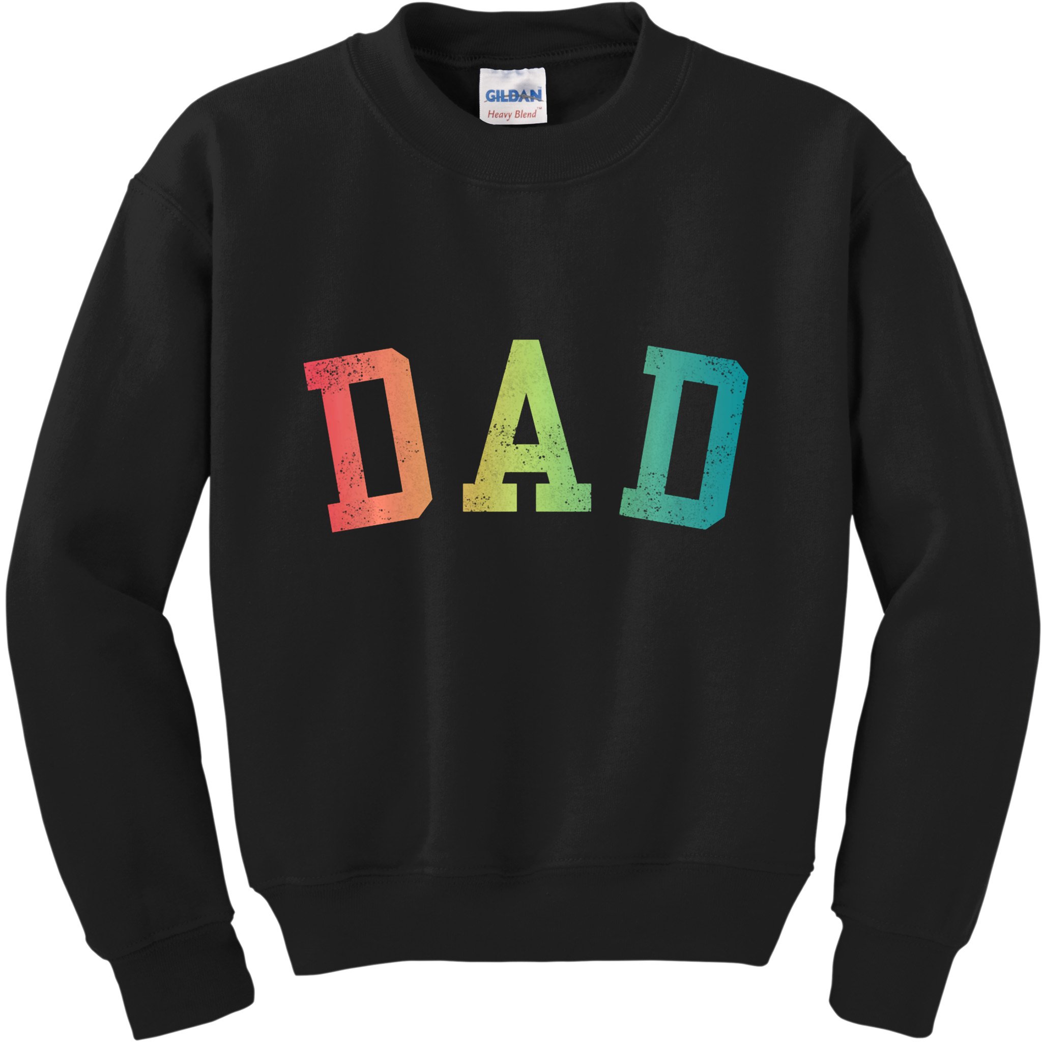 Dad Classic Bold Font FatherS Day New Dad Birthday Kids Sweatshirt
