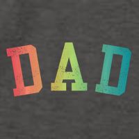 Dad Classic Bold Font FatherS Day New Dad Birthday Vector Backpack