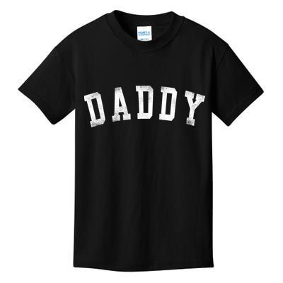 Daddy Classic Bold Font Birthday Daddy Kids T-Shirt