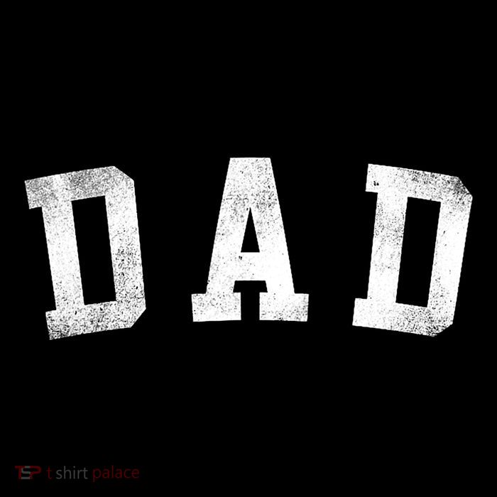 Dad Classic Bold Font Birthday Dad Raglan Baseball T-Shirt