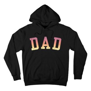 Dad Classic Bold Font FatherS Day New Dad Birthday Premium Hoodie