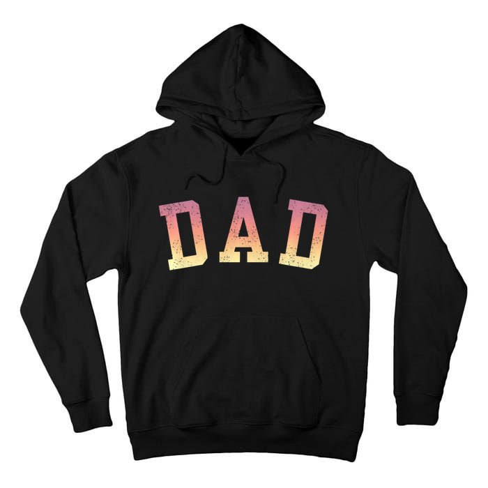 Dad Classic Bold Font FatherS Day New Dad Birthday Premium Tall Hoodie