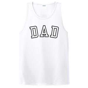 Dad Classic Bold Font FatherS Day New Dad Birthday PosiCharge Competitor Tank