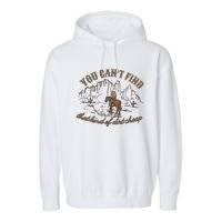 Dirt Cheap Country Music Garment-Dyed Fleece Hoodie