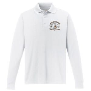 Dirt Cheap Country Music Performance Long Sleeve Polo