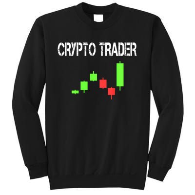 Daytrading Crypto Currency Candlestick For Traders Sweatshirt