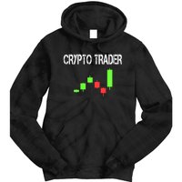 Daytrading Crypto Currency Candlestick For Traders Tie Dye Hoodie