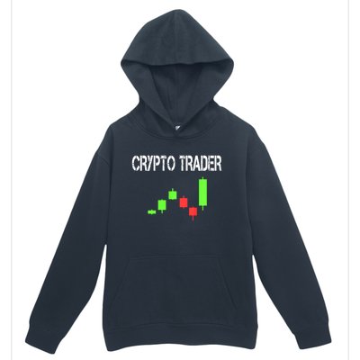 Daytrading Crypto Currency Candlestick For Traders Urban Pullover Hoodie