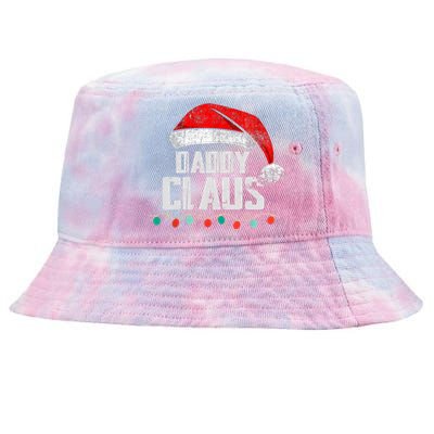 Daddy Claus Christmas Pajama Family Matching Xmas Light Cool Gift Tie-Dyed Bucket Hat