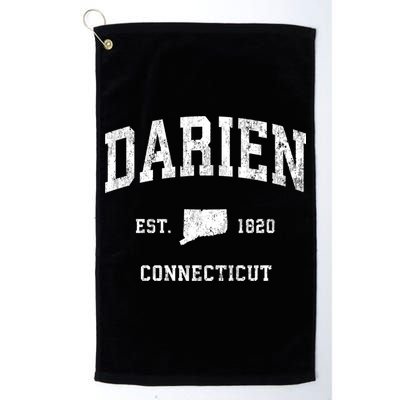 Darien Connecticut Ct Vintage Athletic Sports Golf Towel