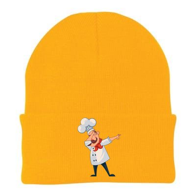 Dabbing Chef Comic Artwork For A Chef Gift Knit Cap Winter Beanie