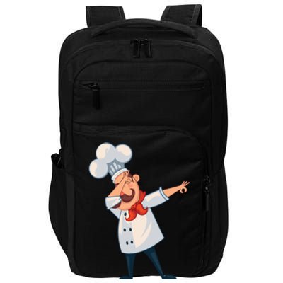 Dabbing Chef Comic Artwork For A Chef Gift Impact Tech Backpack