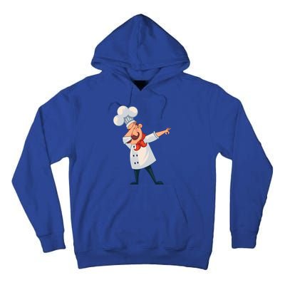 Dabbing Chef Comic Artwork For A Chef Gift Tall Hoodie