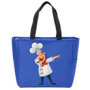 Dabbing Chef Comic Artwork For A Chef Gift Zip Tote Bag