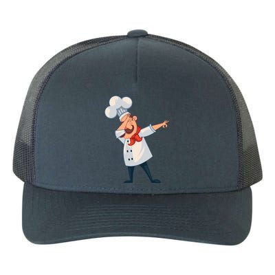 Dabbing Chef Comic Artwork For A Chef Gift Yupoong Adult 5-Panel Trucker Hat