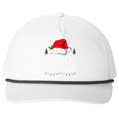 Dad Claus Christmas Pajama Family Matching Xmas Snapback Five-Panel Rope Hat