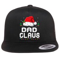 Dad Claus Christmas Pajama Family Matching Xmas Flat Bill Trucker Hat