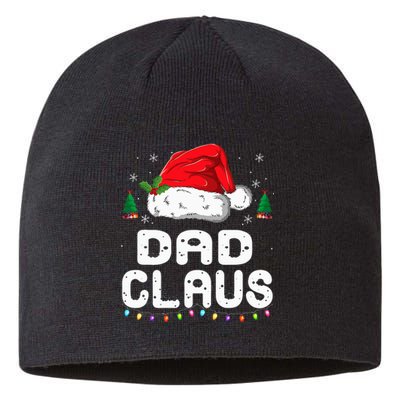 Dad Claus Christmas Pajama Family Matching Xmas Sustainable Beanie