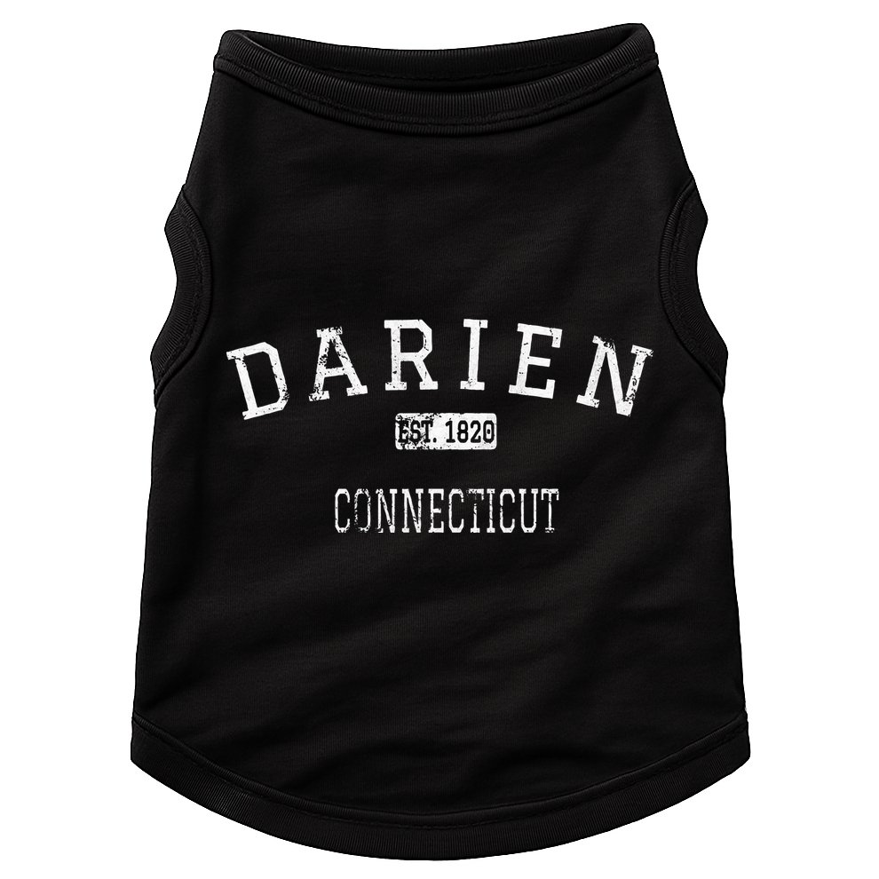 Darien Connecticut Ct Vintage Doggie Tank