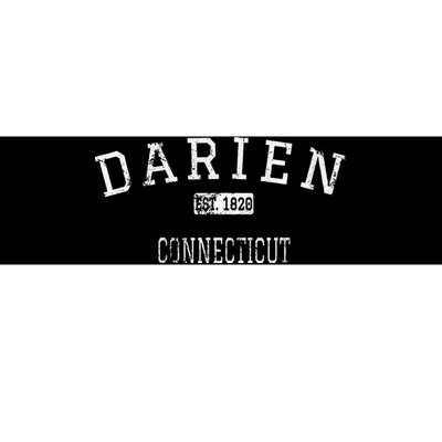 Darien Connecticut Ct Vintage Bumper Sticker