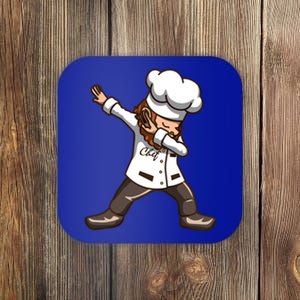 Dabbing Chef Cooking Lover Gift Idea Funny Culinary Cook Gift Coaster