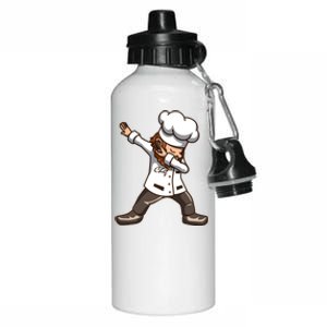 Dabbing Chef Cooking Lover Gift Idea Funny Culinary Cook Gift Aluminum Water Bottle