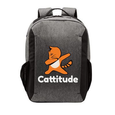 Dabbing Cat Cattitude Funny Attitude Dance Vector Backpack