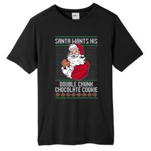 Double Chunk Chocolate Cookie Ugly Tall Fusion ChromaSoft Performance T-Shirt