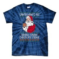 Double Chunk Chocolate Cookie Ugly Tie-Dye T-Shirt